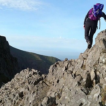 On Crib Goch