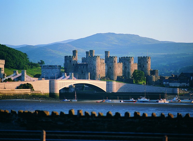 Photo of Conwy Castle - one of the many in Snowdonia